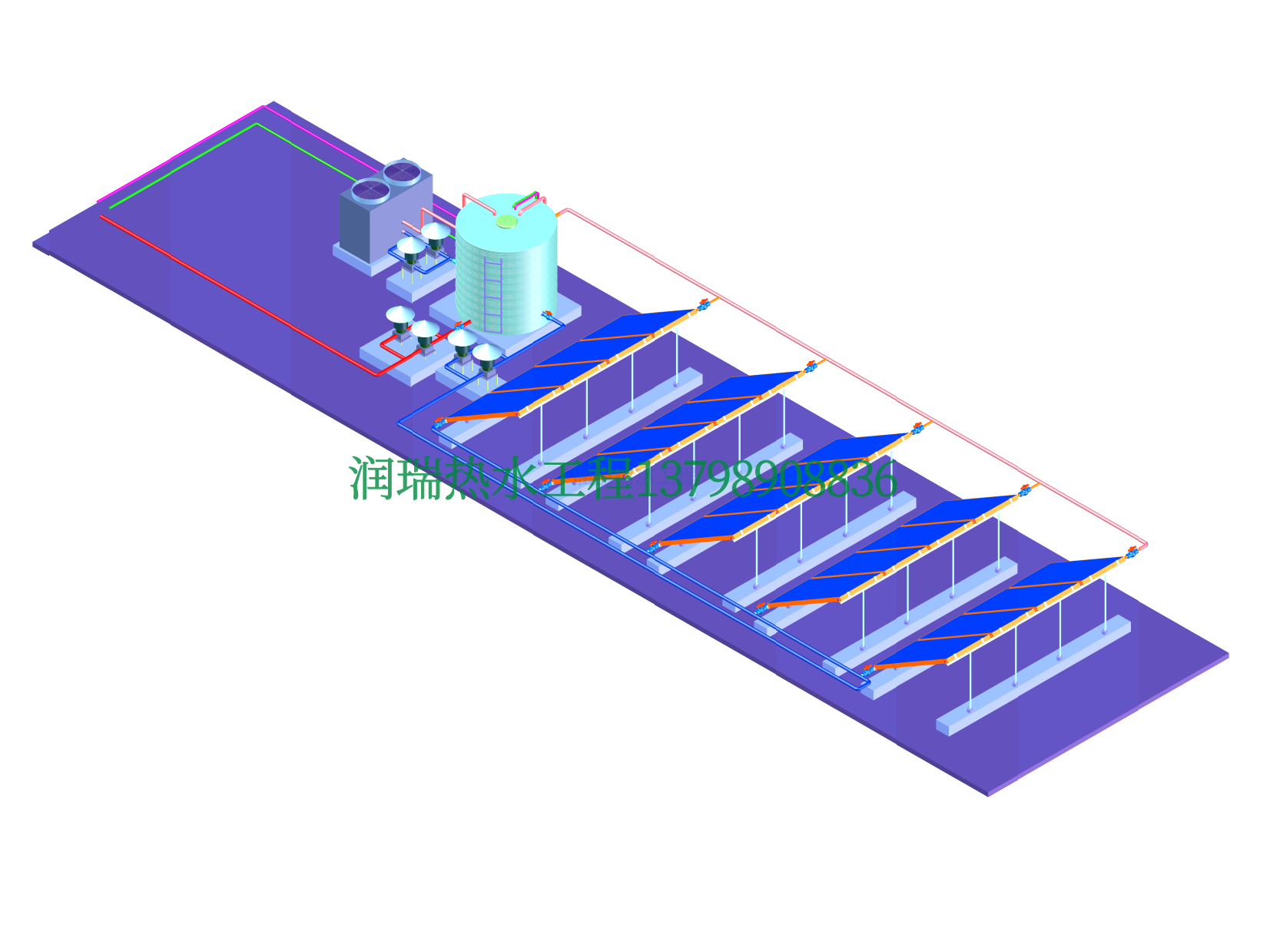 一、太陽(yáng)能熱水的概述。