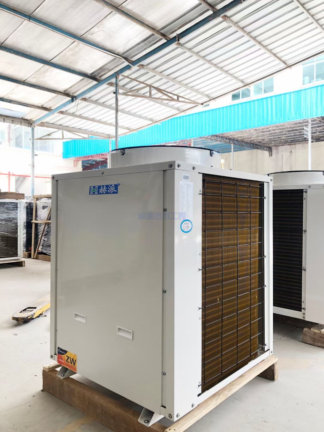 5匹空氣能熱泵熱水器機(jī)組